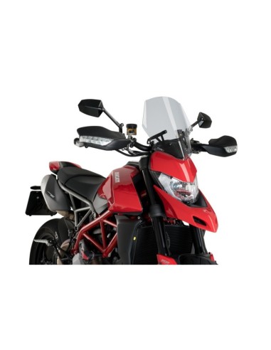 Puig - Saut-vent Naked New Generation Sport 3634 - Ducati HYPERMOTARD 950, HYPERMOTARD 950 SP 2019 et + Couleur Puig:Fumé Clair