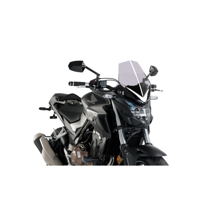 Puig - Saut-vent Naked New Generation Sport 3657 - Honda CB500F 2019 et + Couleur Puig:Fumé Clair