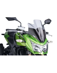 Puig - Saut-vent Naked New Generation Sport 4523 - Kawasaki Z750 2007-2012, Z750R 2011-2012 Couleur Puig:Fumé Clair