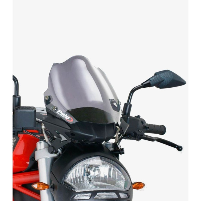 Puig - Saut-vent Naked New Generation Sport 4672 - Ducati Monster 696 08-14 , 796 10-14 et 1100 09-10 / 1100 Evo 11-13 Couleur P