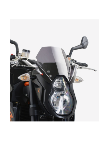 Puig - Saut-vent Naked New Generation Sport 4942 - KTM 990 Superduke /R 2007-2013 Couleur Puig:Fumé Clair