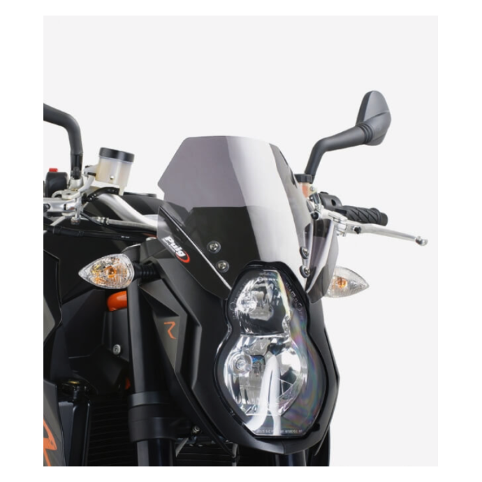 Puig - Saut-vent Naked New Generation Sport 4942 - KTM 990 Superduke /R 2007-2013 Couleur Puig:Fumé Clair