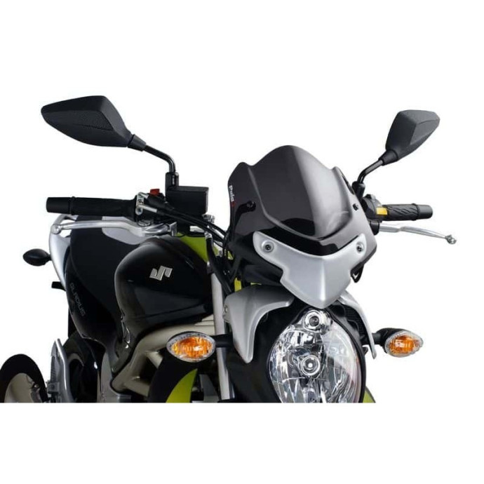 Puig - Saut-vent Naked New Generation Sport 4951 - Suzuki SFV650 GLADIUS 2009-2015 Couleur Puig:Fumé Foncé