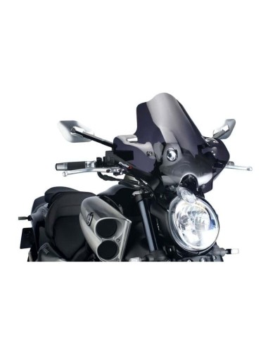 Puig - Saut-vent Naked New Generation Sport 4952 - Yamaha VMAX 2009-2016 Couleur Puig:Fumé Foncé
