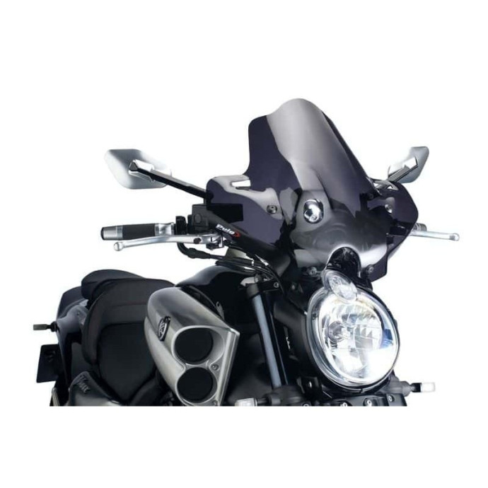 Puig - Saut-vent Naked New Generation Sport 4952 - Yamaha VMAX 2009-2016 Couleur Puig:Fumé Foncé