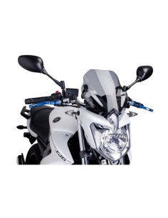 Puig - Saut-vent Naked New Generation Sport 5026 - Yamaha XJ6 2009-2016 Couleur Puig:Fumé Clair