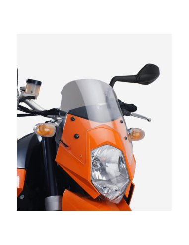 Puig - Saut-vent Naked New Generation Sport 5053 - KTM 950 SUPERENDURO 2006-2009, 950 SUPERMOTO 2005-2007... Couleur Puig:Fumé C