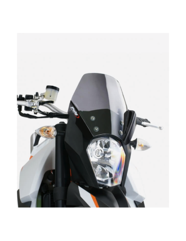 Puig - Saut-vent Naked New Generation Sport 5173 - KTM 990 supermoto/ R 2009-2013 Couleur Puig:Fumé Clair