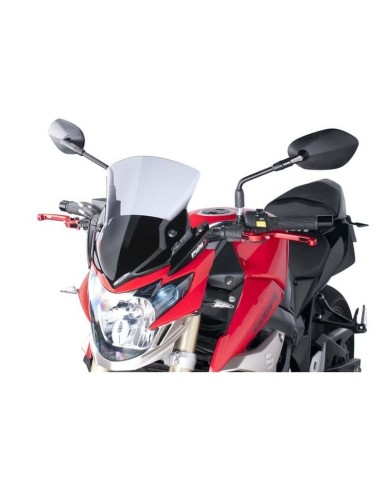 Puig - Saut-vent Naked New Generation Sport 5646 - Suzuki GSR 750 Couleur Puig:Fumé Clair