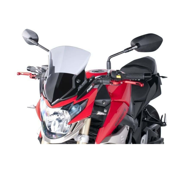 Puig - Saut-vent Naked New Generation Sport 5646 - Suzuki GSR 750 Couleur Puig:Fumé Clair