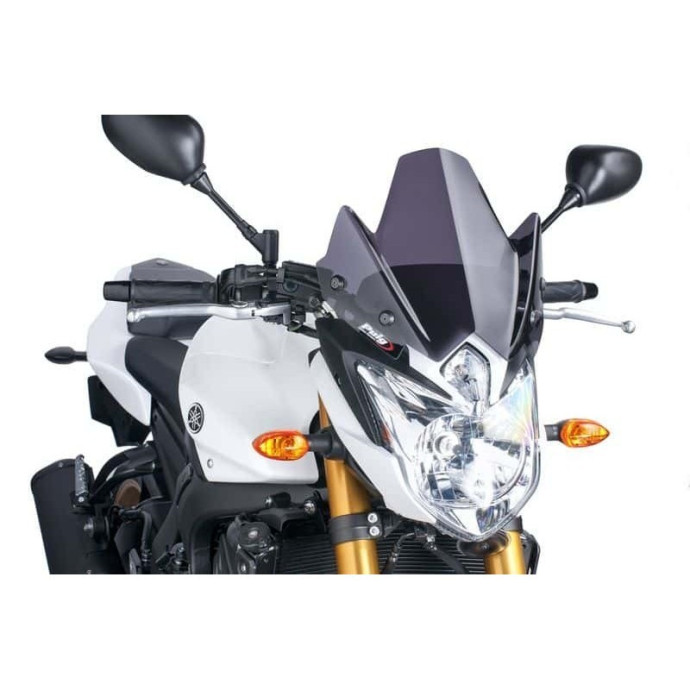 Puig - Saut-vent Naked New Generation Sport 5872 - Yamaha FZ8 Couleur Puig:Fumé Foncé