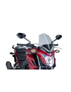 Puig - Saut-vent Naked New Generation Sport 6437 - Honda CB500F 2013-2015 Couleur Puig:Fumé Clair