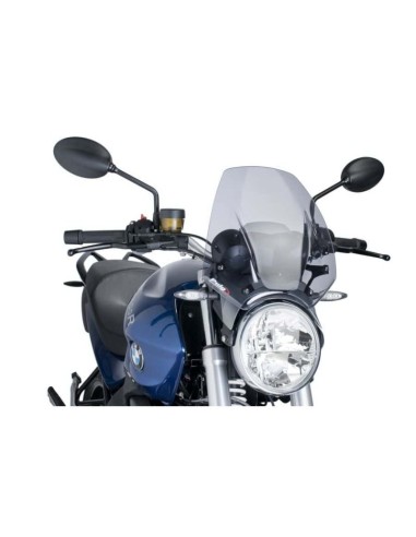 Puig - Saut-vent Naked New Generation Sport 6488 - BMW R1200R 2006-2014 Couleur Puig:Fumé Clair