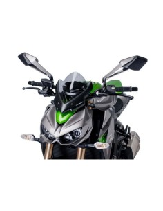 Puig - Saut-vent Naked New Generation Sport 7011 - Kawasaki Z1000 2014-2018, Z1000R 2017-2019 Couleur Puig:Fumé Clair