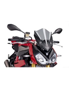 Puig - Saut-vent Naked New Generation Sport 7040 - BMW S1000R 2014-2019 Couleur Puig:Fumé Clair
