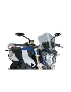 Puig - Saut-vent Naked New Generation Sport 7650 - BMW F800R 2015-2019 Couleur Puig:Fumé Clair