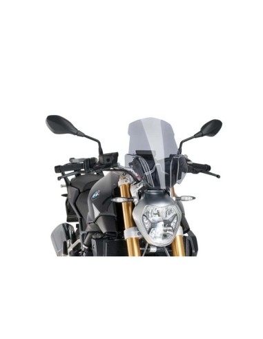 Puig - Saut-vent Naked New Generation Sport 7651 - BMW R1200R 2015-2018 Couleur Puig:Fumé Clair