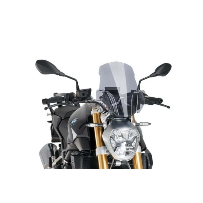 Puig - Saut-vent Naked New Generation Sport 7651 - BMW R1200R 2015-2018 Couleur Puig:Fumé Clair