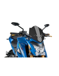 Puig - Saut-vent Naked New Generation Sport 7653 - Suzuki GSX-S1000 2015-2019 Couleur Puig:Bleu