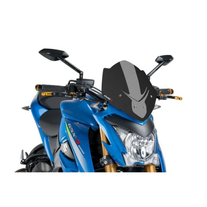 Puig - Saut-vent Naked New Generation Sport 7653 - Suzuki GSX-S1000 2015-2019 Couleur Puig:Bleu