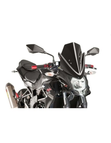 Puig - Saut-vent Naked New Generation Sport 7656 - Kawasaki Z250SL 2015-2016 Couleur Puig:Noir
