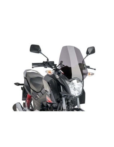 Puig - Saut-vent Naked New Generation Sport 7726 - Honda CB125F 2015-2019 Couleur Puig:Fumé Clair