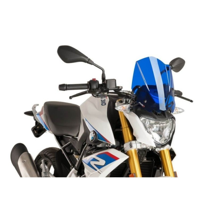 Puig - Saut-vent Naked New Generation Sport 8920 - BMW G310R 2016-2018 Couleur Puig:Bleu