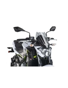 Puig - Saut-vent Naked New Generation Sport 9588 - Kawasaki Z650 2017-2019 Couleur Puig:Fumé Clair