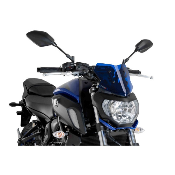 Puig - Saut-vent Naked New Generation Sport 9666 - Yamaha MT-07 2018-2019 Couleur Puig:Bleu