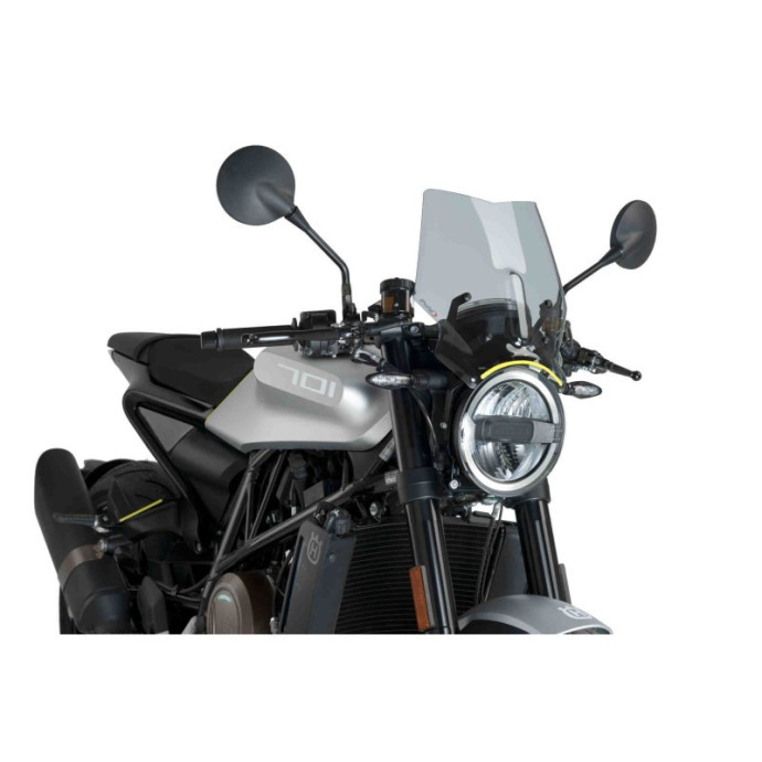 Puig - Saut-vent Naked New Generation Sport 9750 - Husqvarna VITPILEN 701 2017-2019 Couleur Puig:Fumé Clair