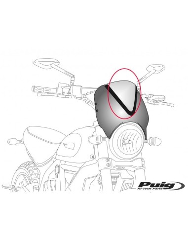 Puig Pare-brise Retrovision Pièces De Rechange 1517 Universel(le)(s) 