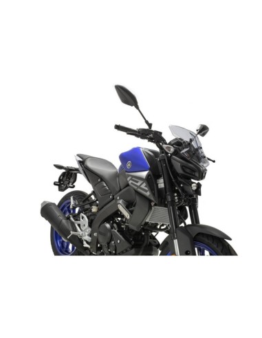 Saut-vent Naked New Generation Sport 3879 Puig pour Yamaha MT125 2020 et + Couleur Puig:Fumé Clair