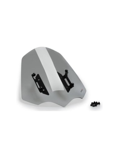 Saute-vent Naked New Generation Touring 20283 Puig pour Triumph Rocket 3 R 2020 et + Couleur Puig:Fumé Clair