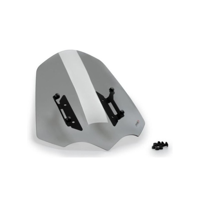 Saute-vent Naked New Generation Touring 20283 Puig pour Triumph Rocket 3 R 2020 et + Couleur Puig:Fumé Clair