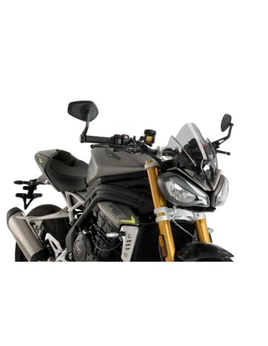 Saute-Vent New Generation Sport 20795 Puig pour Triumph Speed Triple RS 2021 et + Couleur Puig:Fumé Clair