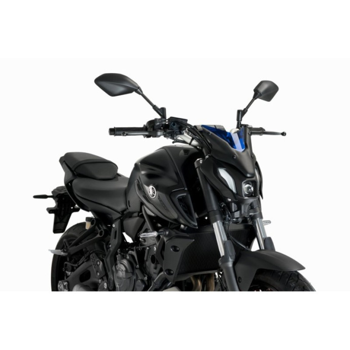 Saute-Vent New Generation Sport Plus 20620 Puig pour Yamaha MT-07 2021 et + Couleur Puig:Bleu