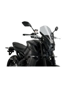 Saute-Vent New Generation Touring 20645 Puig pour Yamaha MT09 / SP 2021 et + Couleur Puig:Fumé Clair