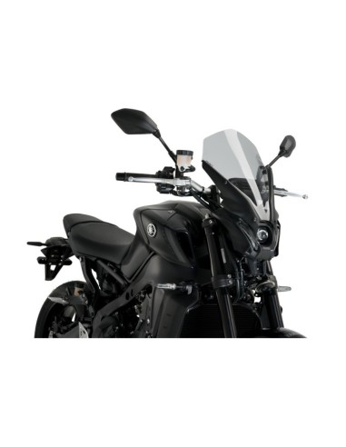 Saute-Vent New Generation Touring 20645 Puig pour Yamaha MT09 / SP 2021 et + Couleur Puig:Fumé Clair