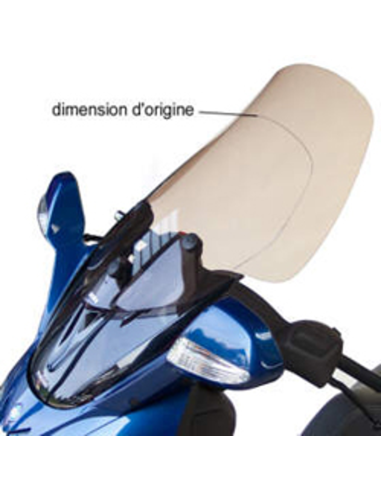 Pare-brise PIAGGIO PIAGGIO 125/250 X9 GT Larg.58 Evo 2005/2010 