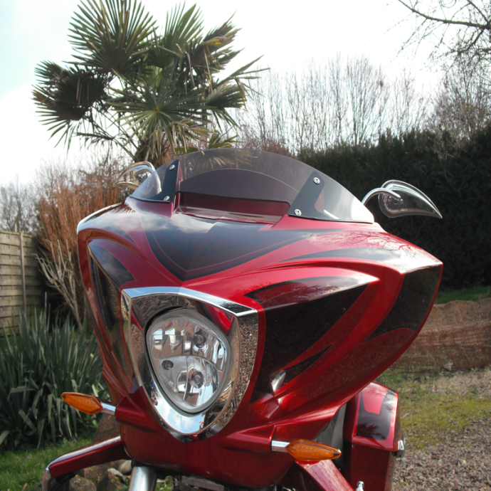 Bulle BASSE 7 pouces VICTORY CROSS COUNTRY ( 4 TROUS - 4 WHOLES) 2009/2016 