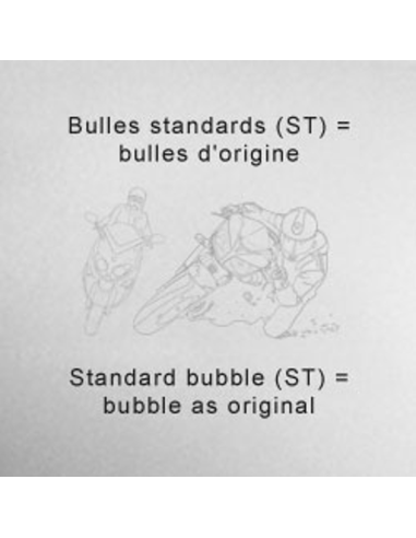 Bulle standard APRILIA 125 AF1 1987/1989 