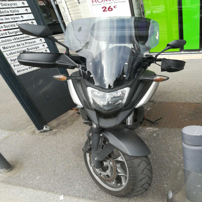 Bulle haute protection HONDA 750 NC / X 2016/2020 